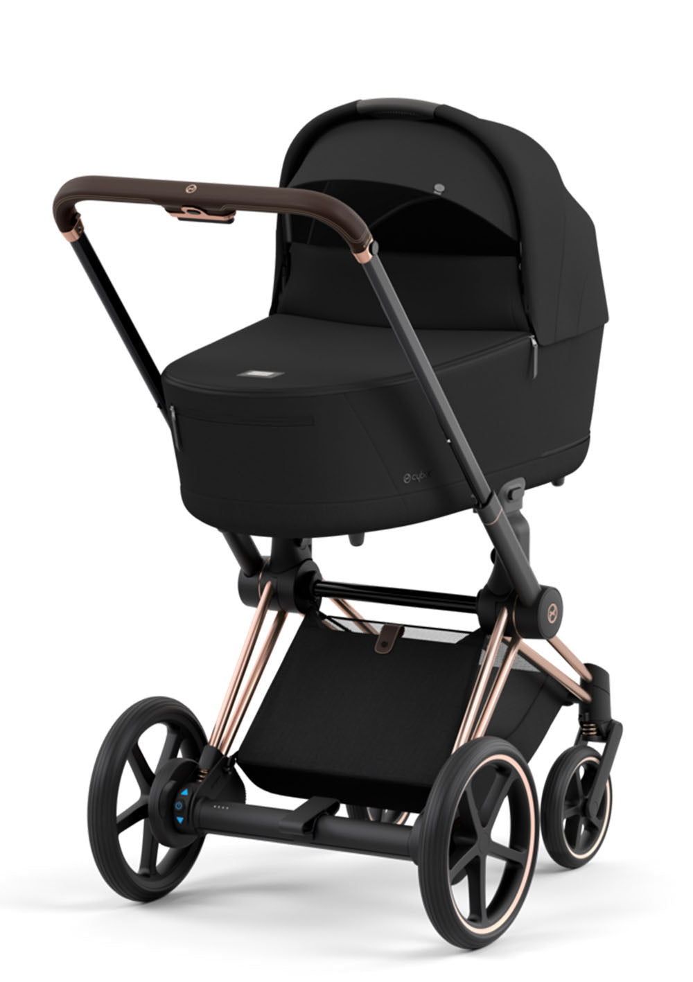 Cybex e-Priam Kinderwagen-Set Comfort Sepia Black
