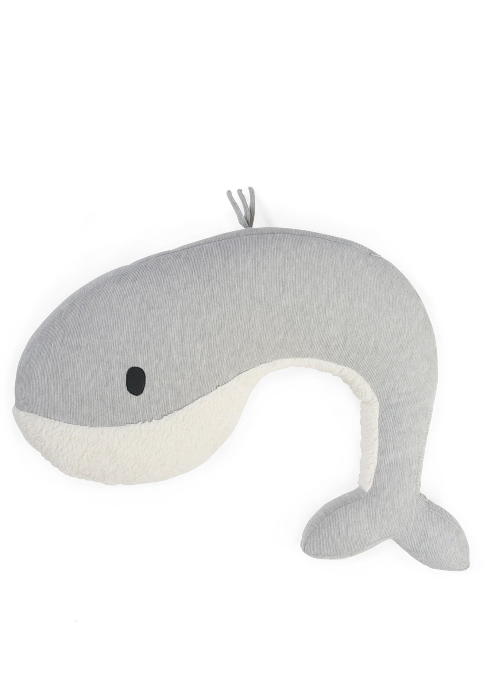 Wal Stillkissen Grau