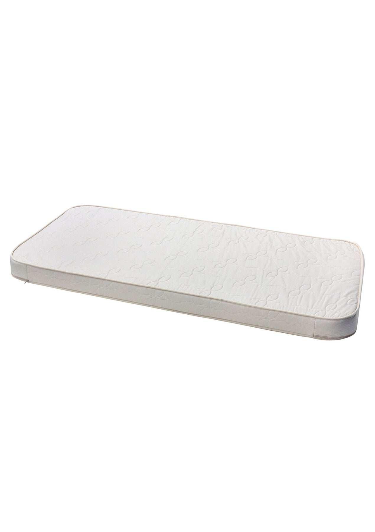 halbhohes Hochbett 'Wood Mini+' weiß / Eiche 162 x 68 cm