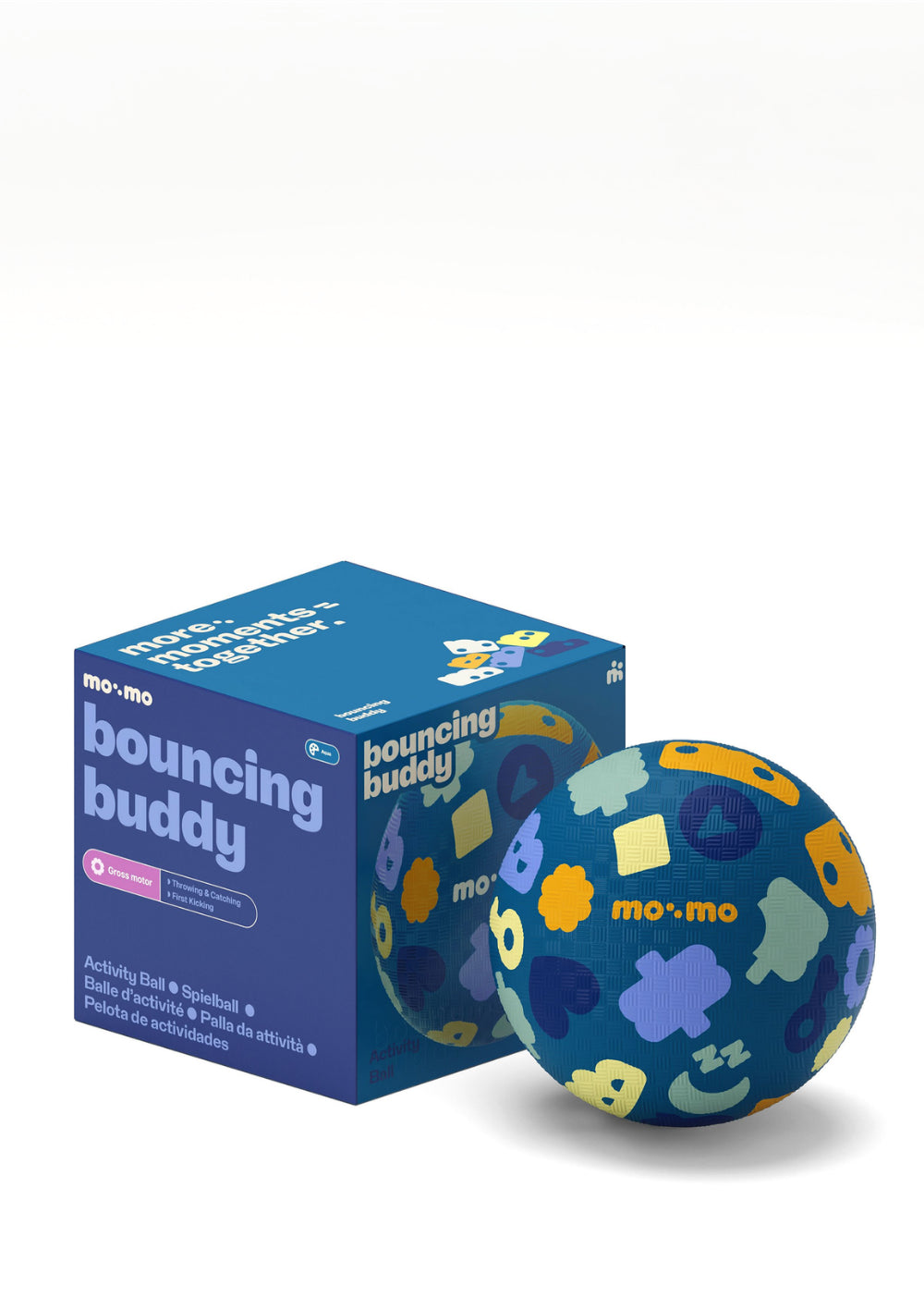 mo:mo Starter-Set 'Bouncing Buddy' Spielball mit App-Zugang Aqua