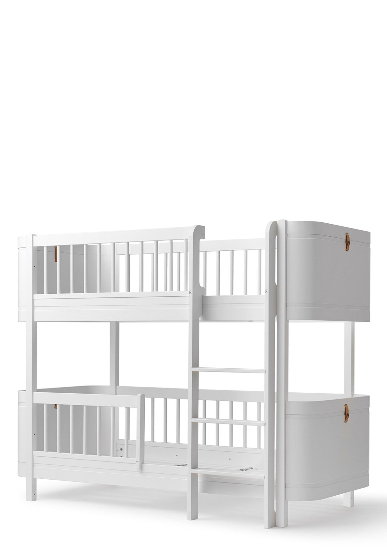 Oliver Furniture Umbauset zum halbhohen Etagenbett 'Wood Mini+' Weiß