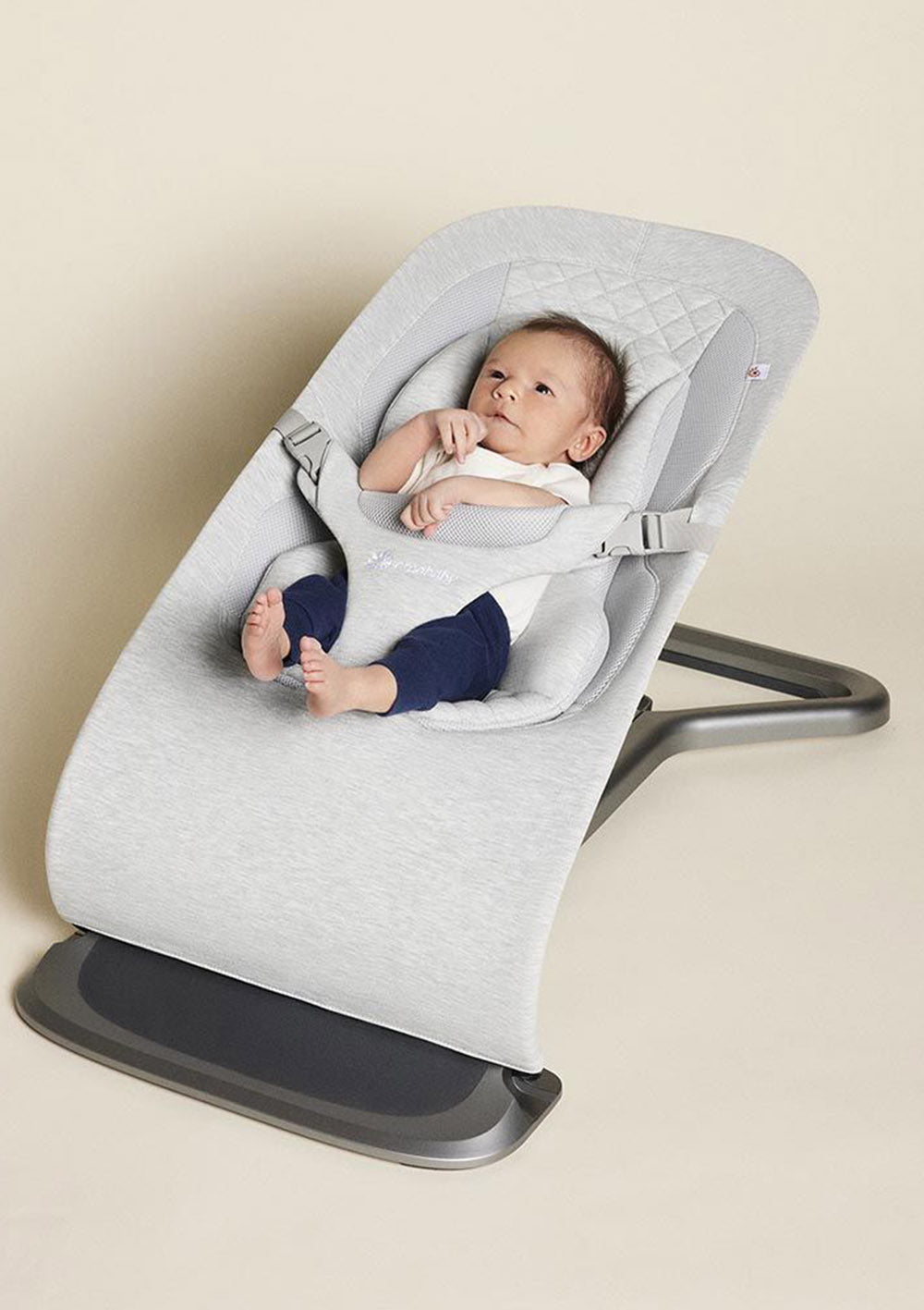 'Evolve' 3-in-1 Babywippe light grey