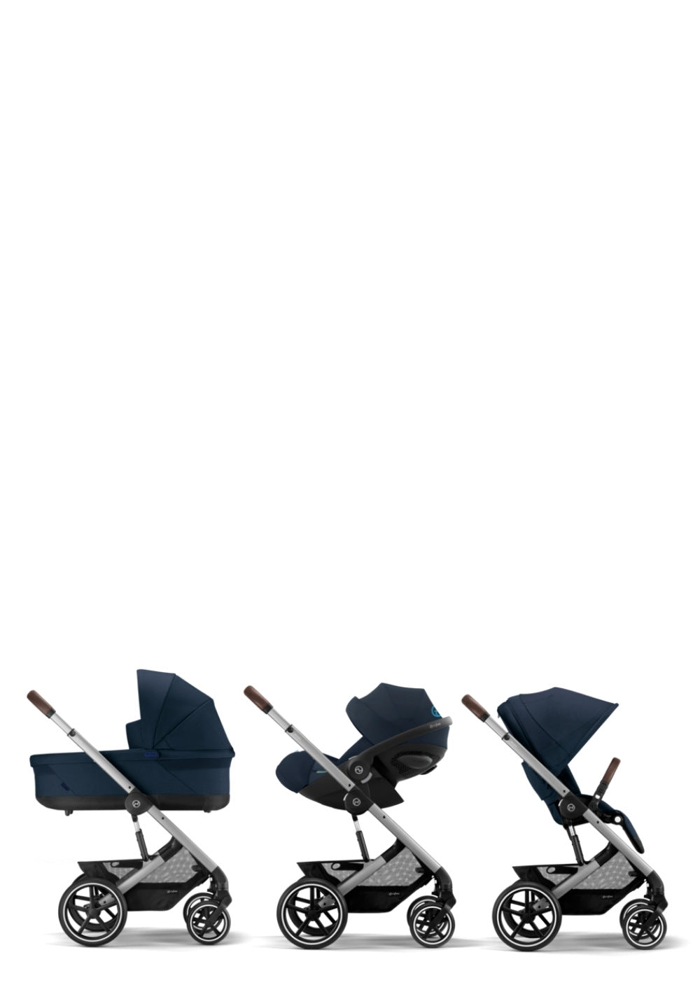 Cybex Talos S Lux Silver/Ocean Blue