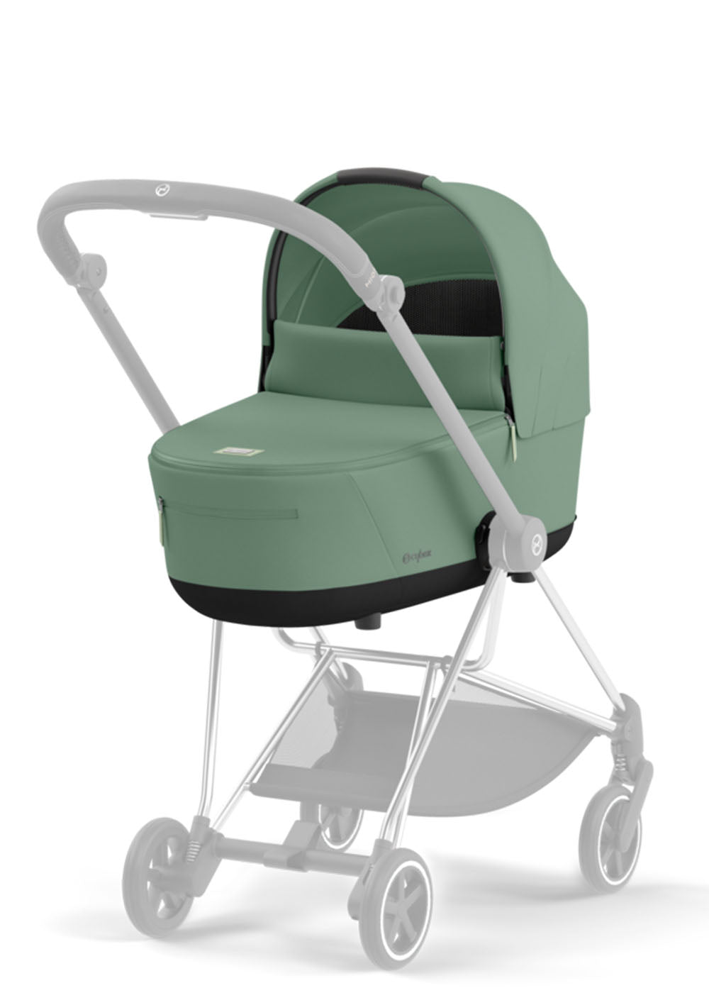 Cybex Mios Babywanne Lux Carry Cot 'Comfort' Leaf Green