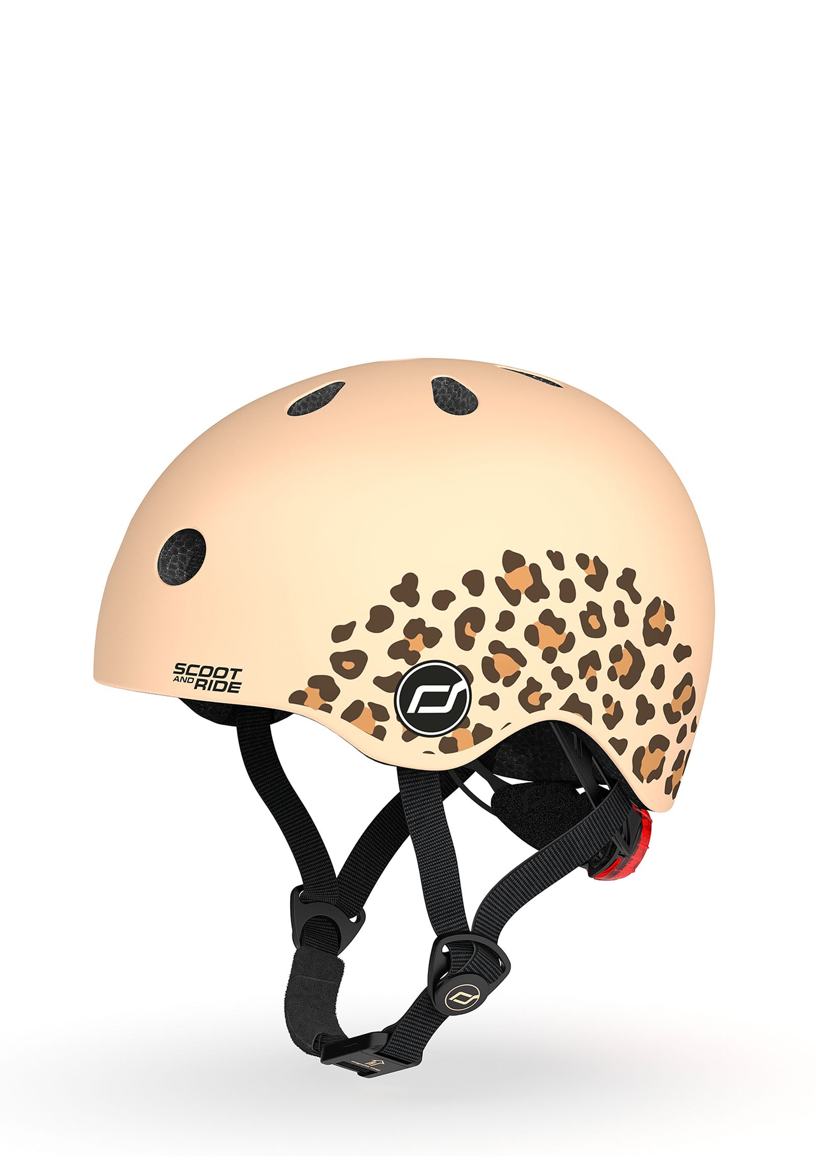Scoot and Ride Helm Graphics Leopard