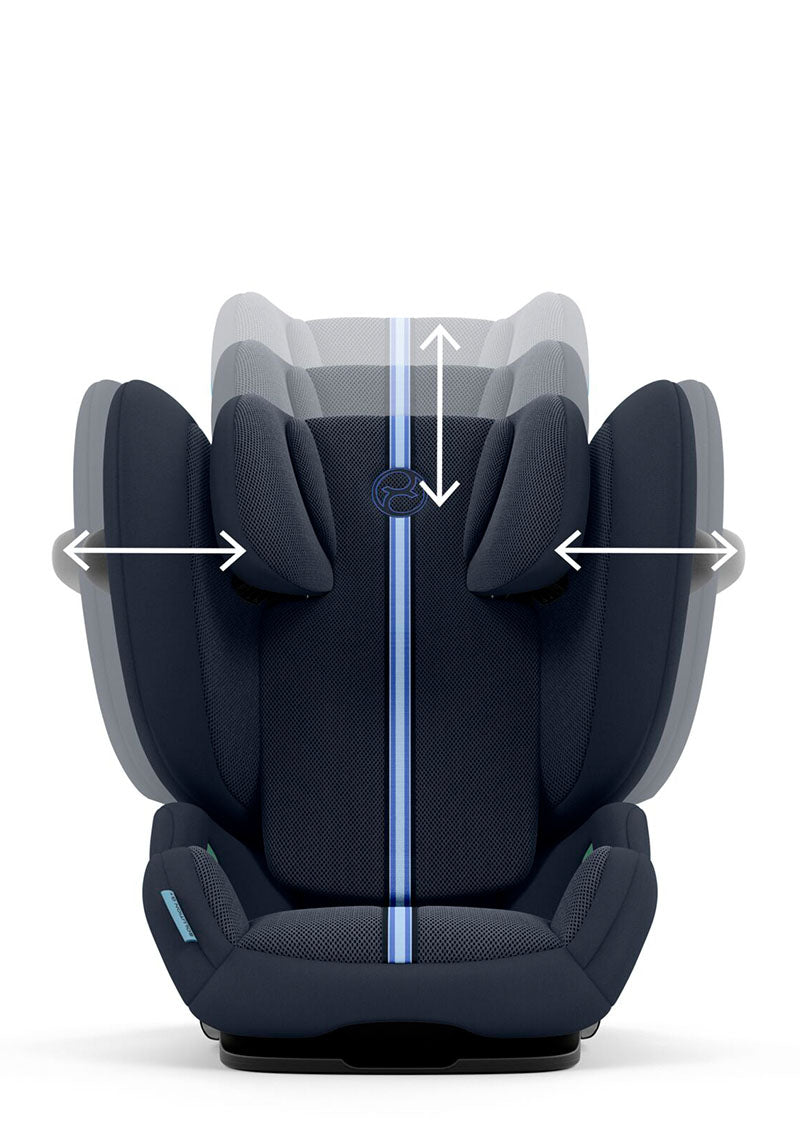 Cybex Car Seat - Solution G I-Fix Plus - Ocean Blue Navy Blue