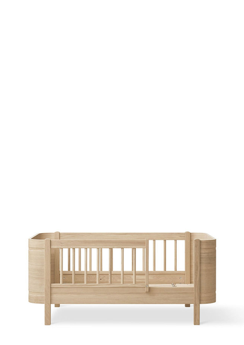 'Wood' Mini+ Babybett Eiche