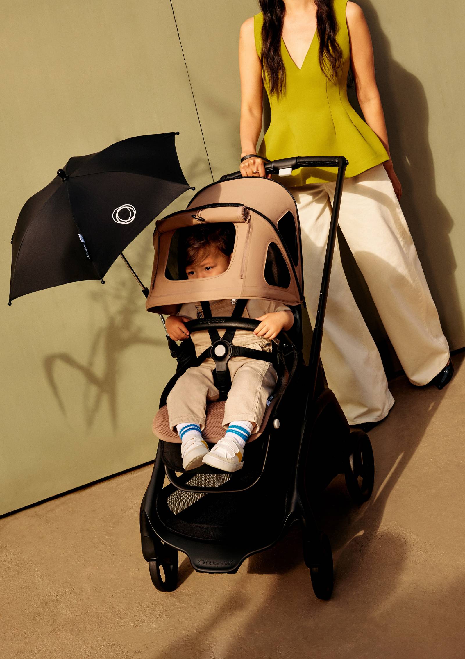 Bugaboo Fox 'Breezy' Sonnendach Dünentaupe