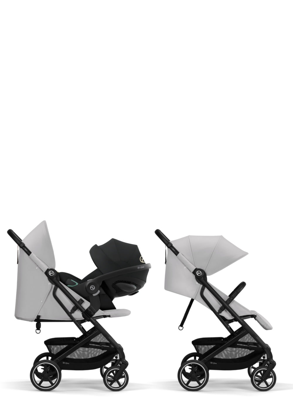 Cybex Beezy Buggy Black/Fog Grey