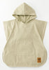 UV-Poncho UPF 50+ Sandy Beach/Olive Green