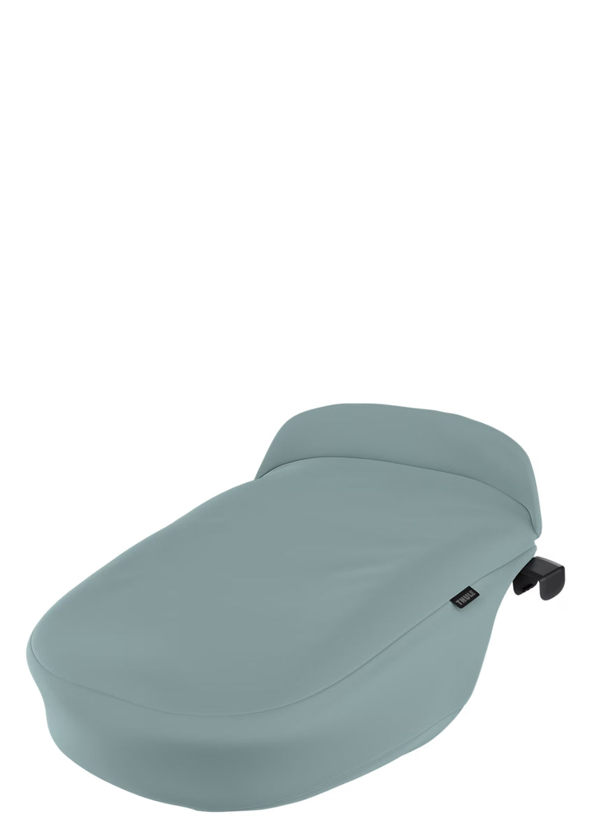 fußsack fahrradanhänger thule Thule Fußsack für Babyschale 'Maple' Mid Blue