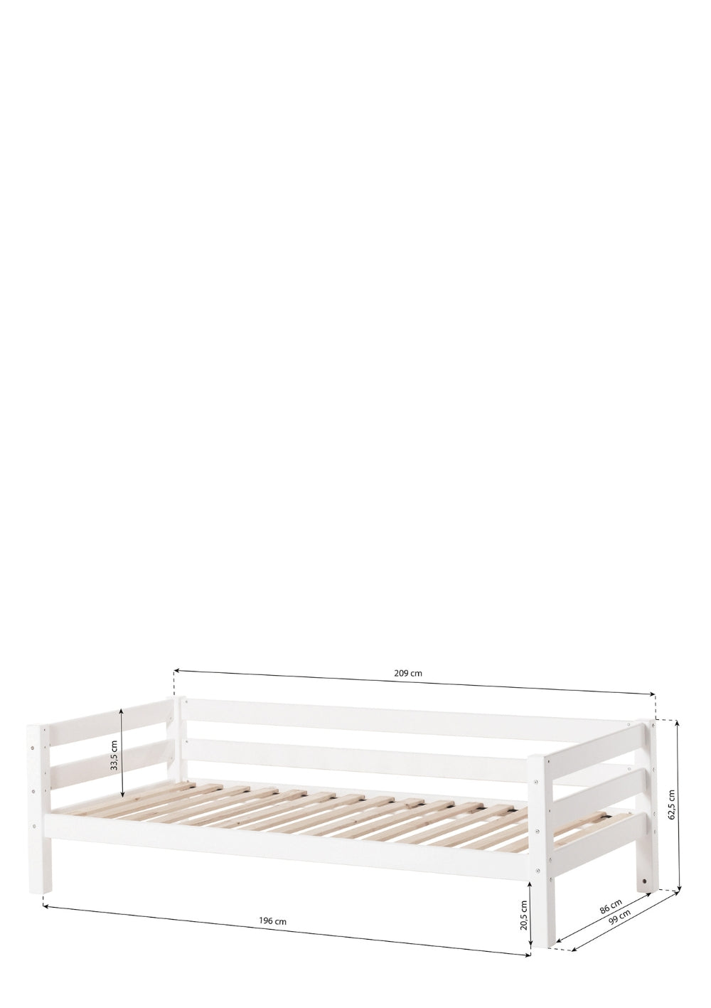 Hoppekids ECO Luxury Juniorbett 90 x 200 cm