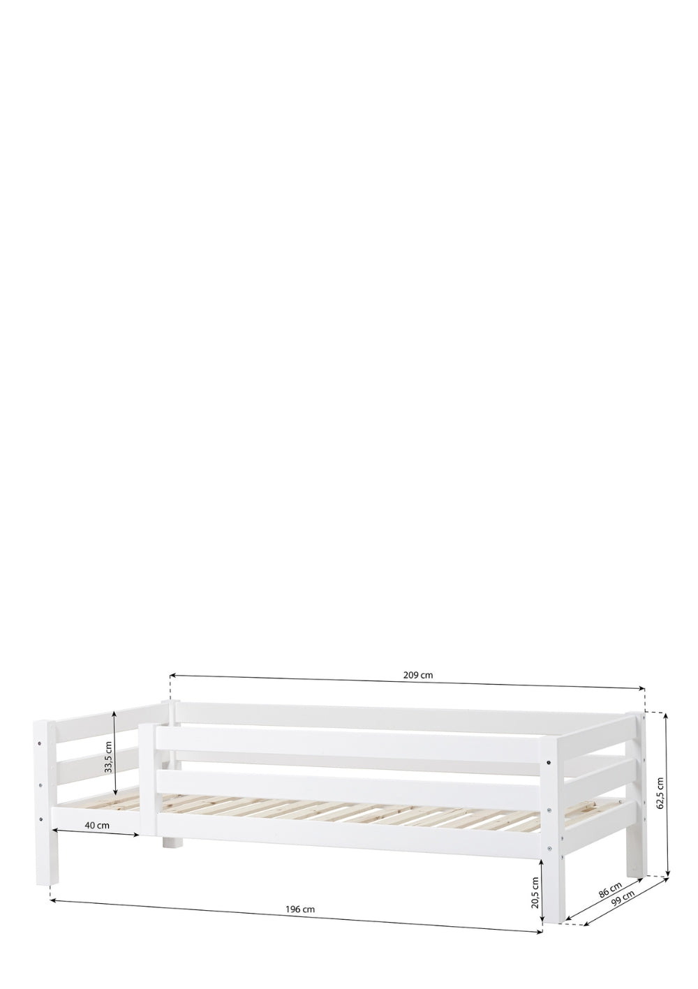 Hoppekids ECO Luxury Juniorbett 90 x 200 cm