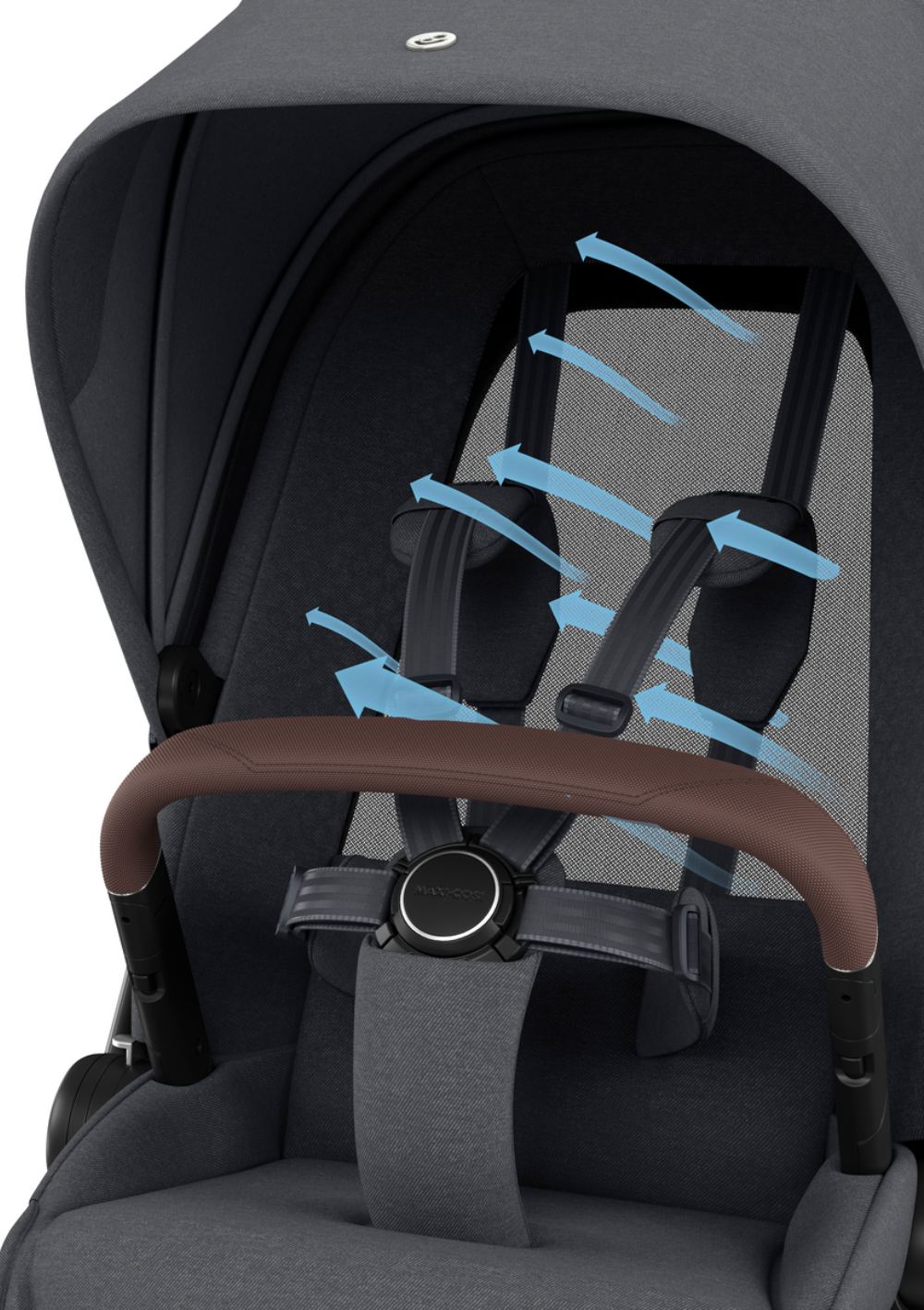 Maxi-Cosi Fame Kinderwagen-Set Twillic Graphite