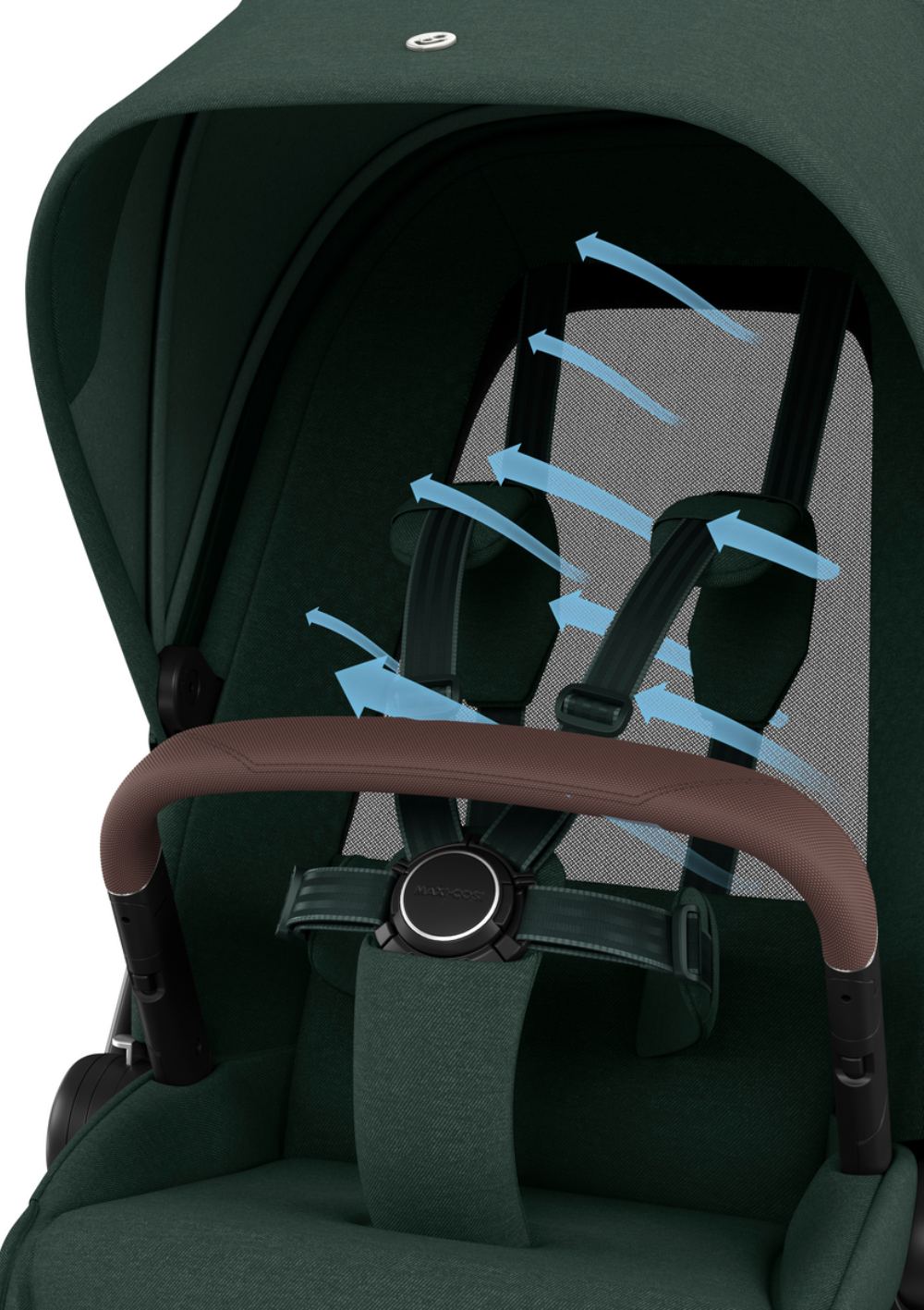 Maxi-Cosi Fame Kinderwagen-Set Twillic Green 