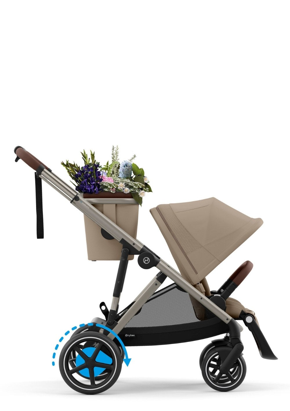 Cybex Gold e-Gazelle S Almond Beige