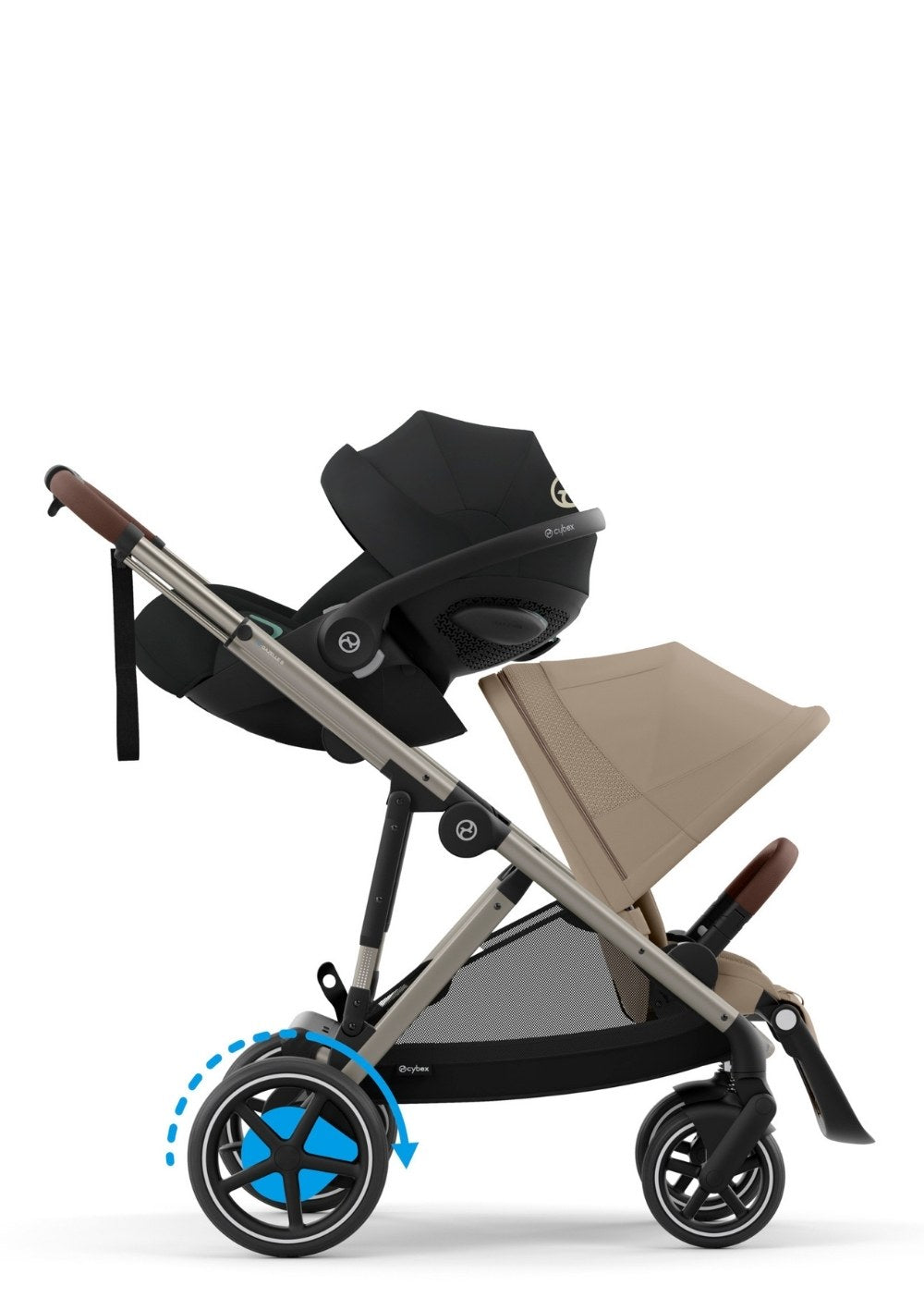 Cybex Gold e-Gazelle S Almond Beige