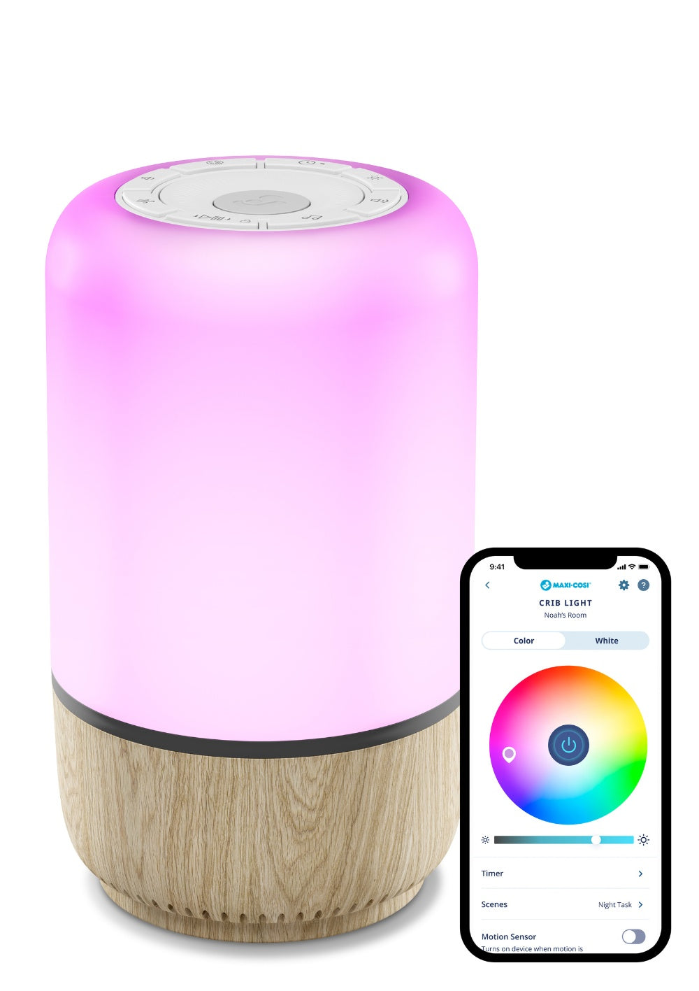 Maxi-Cosi Connected Home Soothe Nachtlicht & Klang