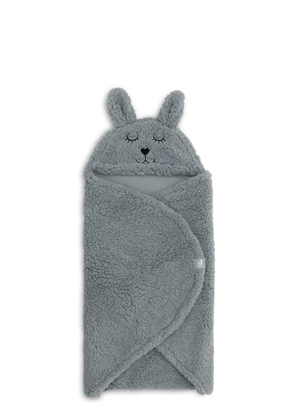 Jollein Einschlagdecke für Babyschale 'Bunny' Sea Green