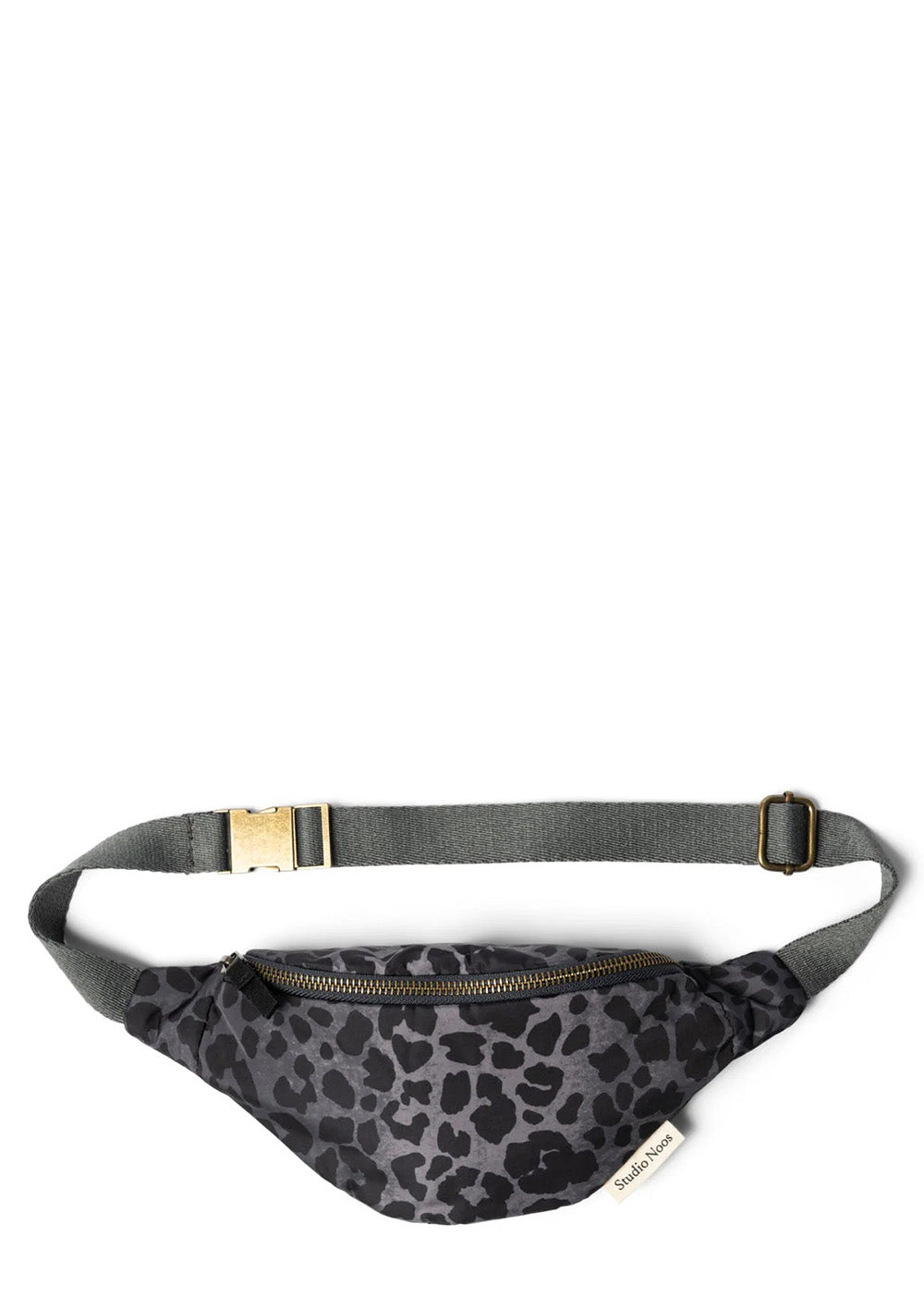 Umhängetasche 'Puffy Mini Fanny Pack' Antra Leopard