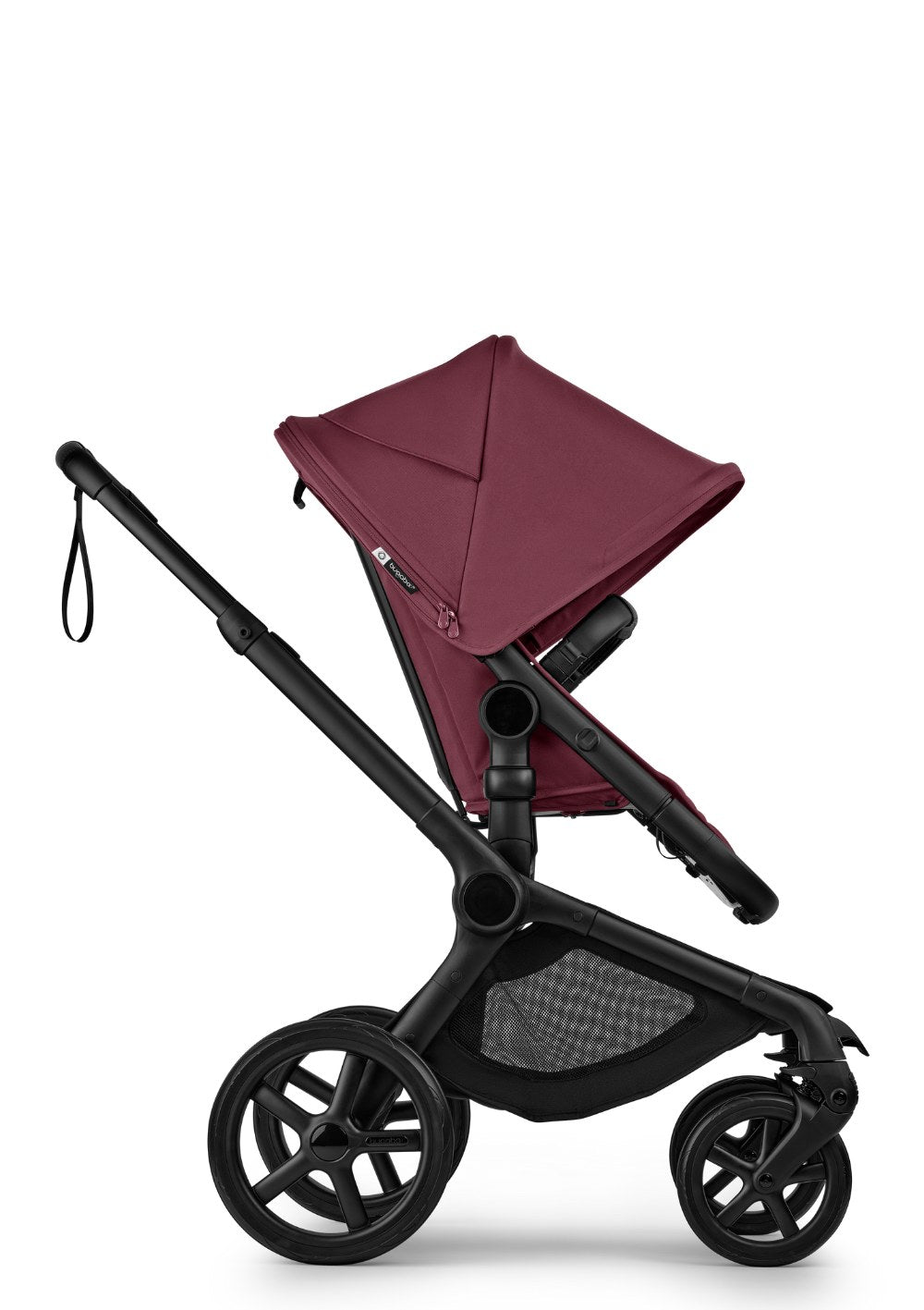 Bugaboo Fox 5 Renew Kinderwagen-Set Black / Dark Cherry