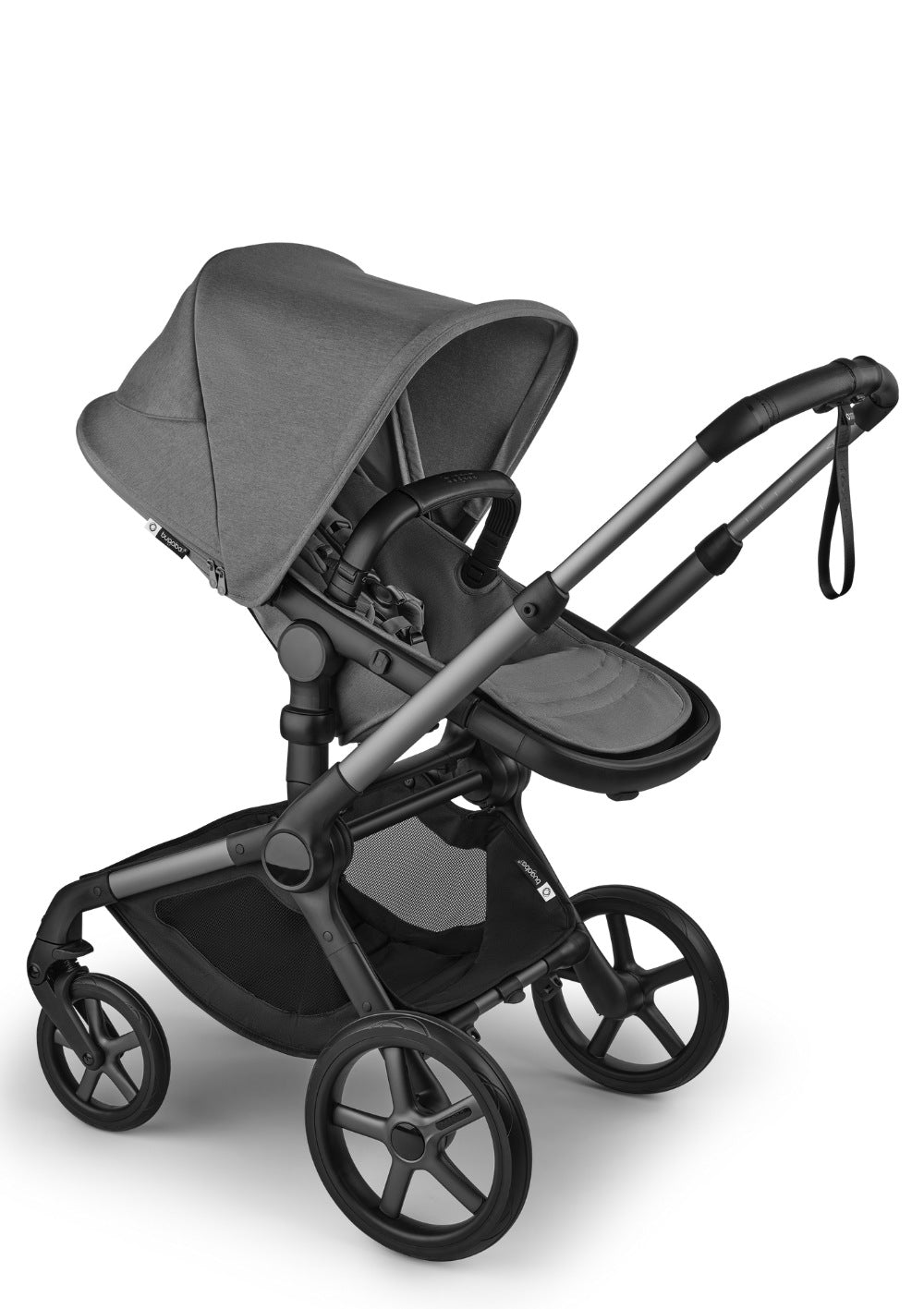 Bugaboo Fox 5 Renew Kinderwagen-Set Graphite / Moon Grey