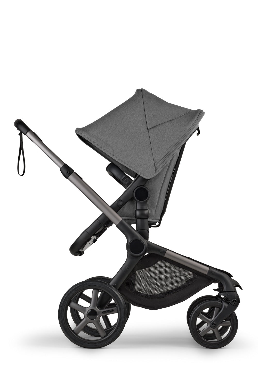 Bugaboo Fox 5 Renew Kinderwagen-Set Graphite / Moon Grey