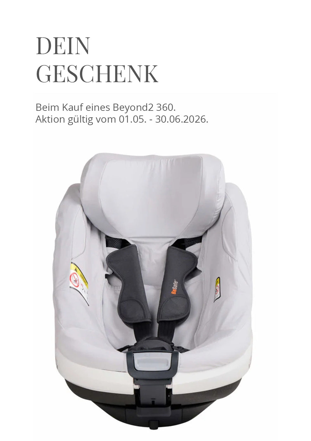 Kindersitz 'Beyond2 360' Anthracite Mesh