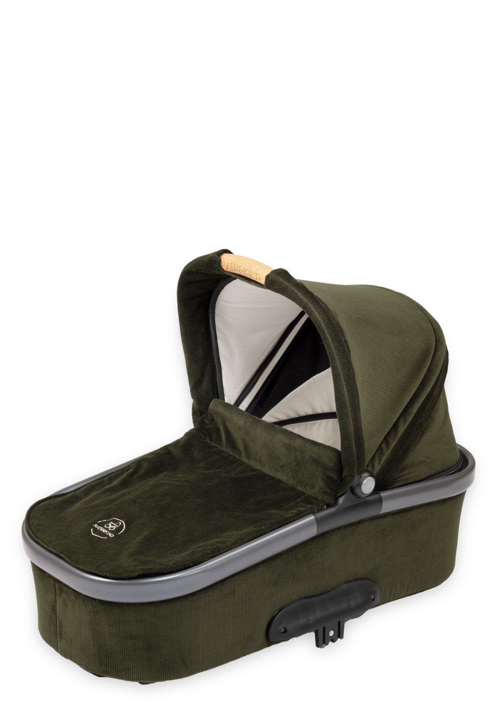 Naturkind Kinderwagen-Set 'Lux Evo' Cord-Edition Oliv