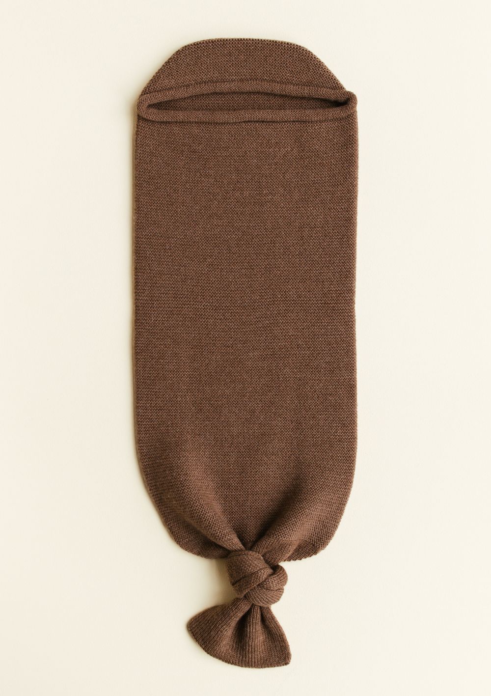 HVID Strick-Pucksack Cocoon Mocha