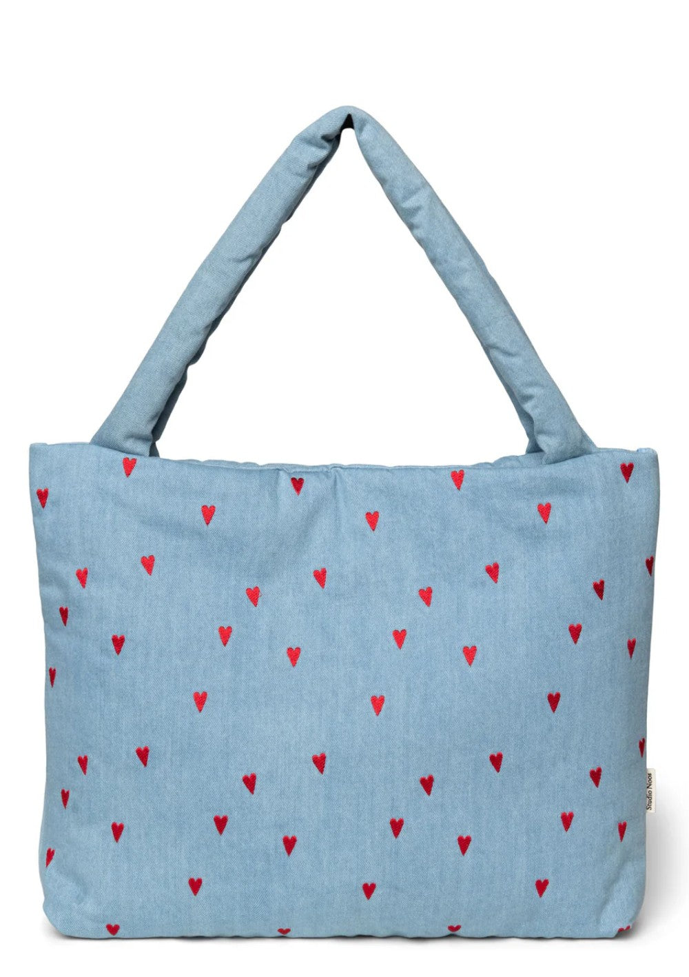 Studio Noos Tasche 'Denim Mom-Bag' Hearts