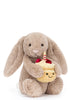 Hase Kuscheltier 'Bashful Bunny Birthday' Beige
