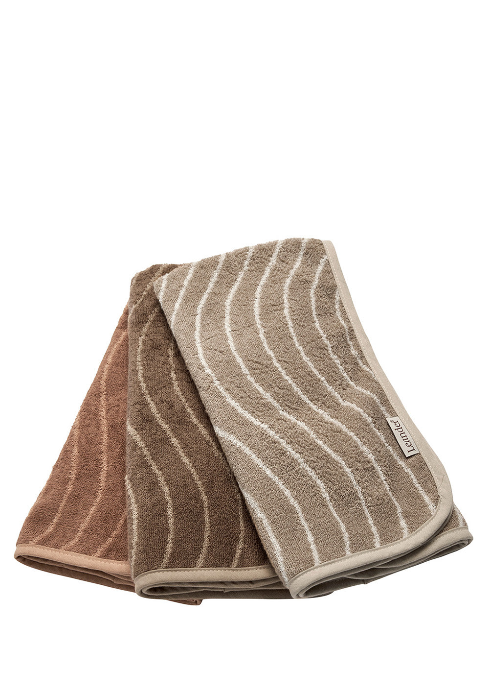 Leander Topper Wickelauflage Organic 'Woodland' Mocca