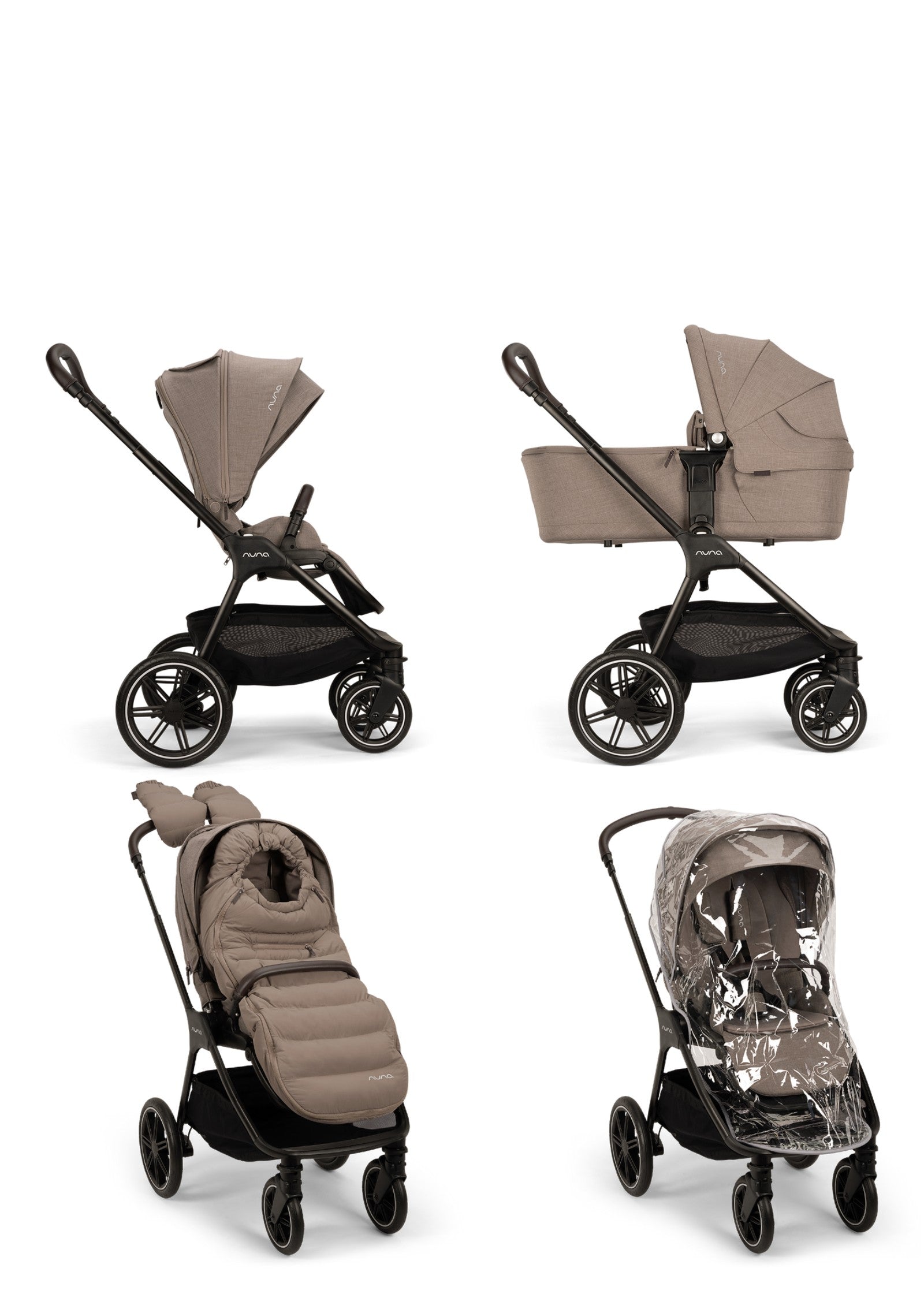 Nuna All-in-One Kinderwagen-Set 'TRIV lx' Cedar