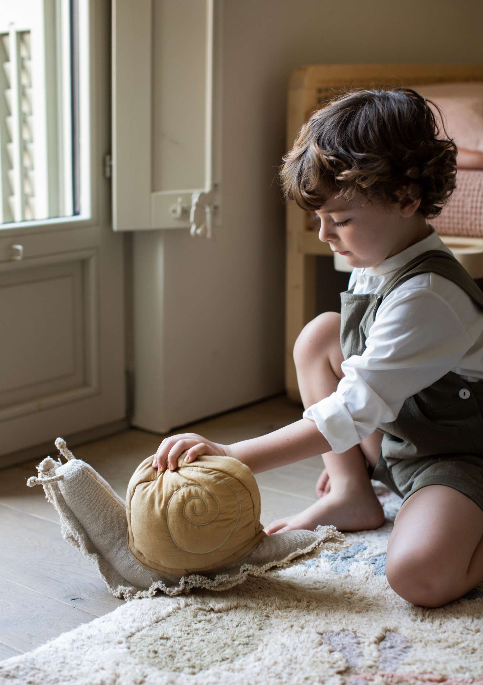Lorena Canals Spielkissen 'Lazy Snail'