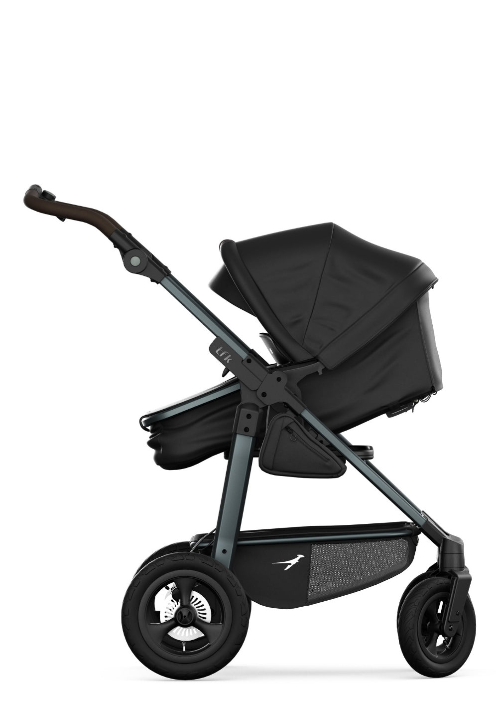 TFK Kombi Kinderwagen 'Mono 4' Schwarz