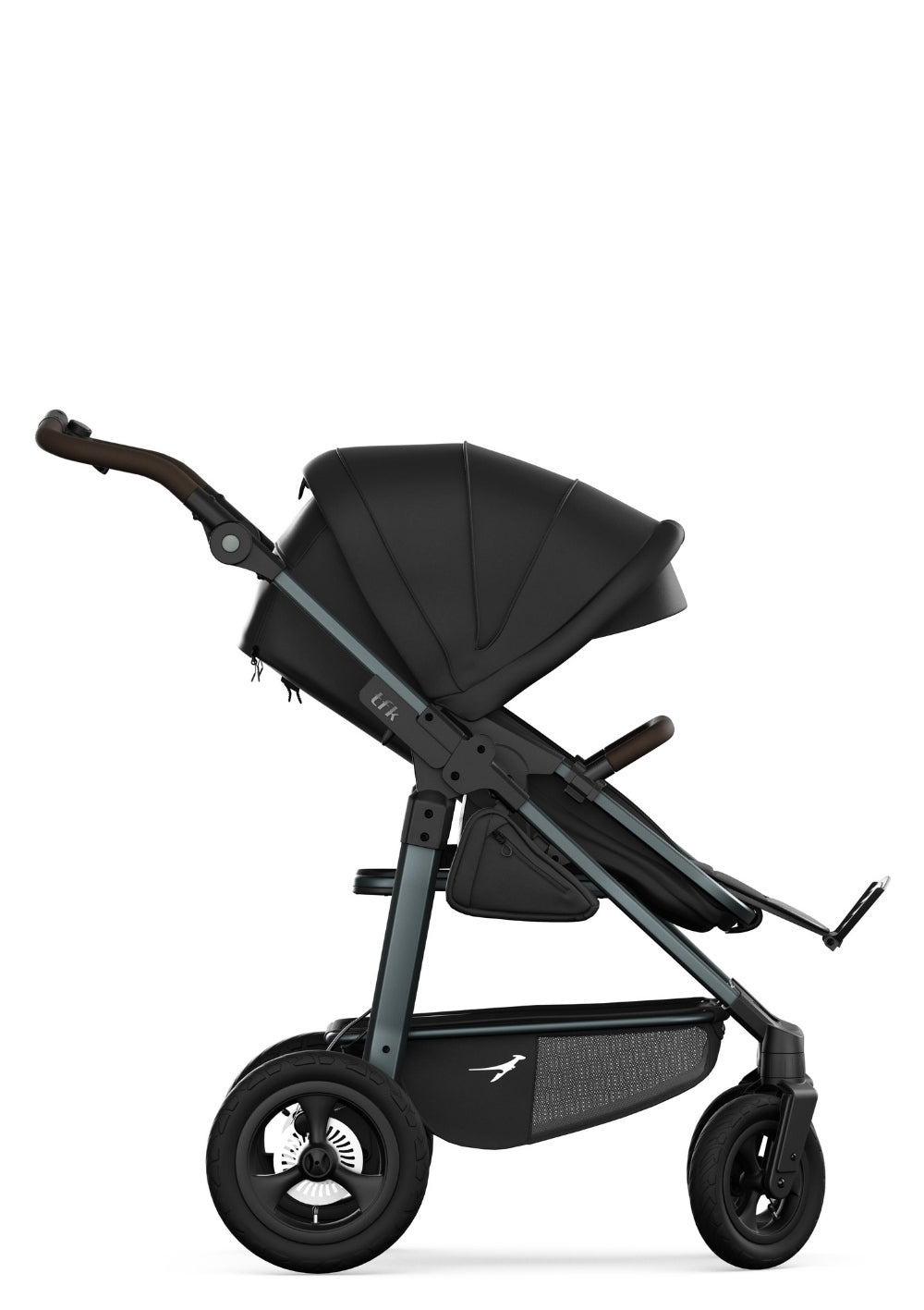 TFK Kombi Kinderwagen 'Mono 4' Schwarz