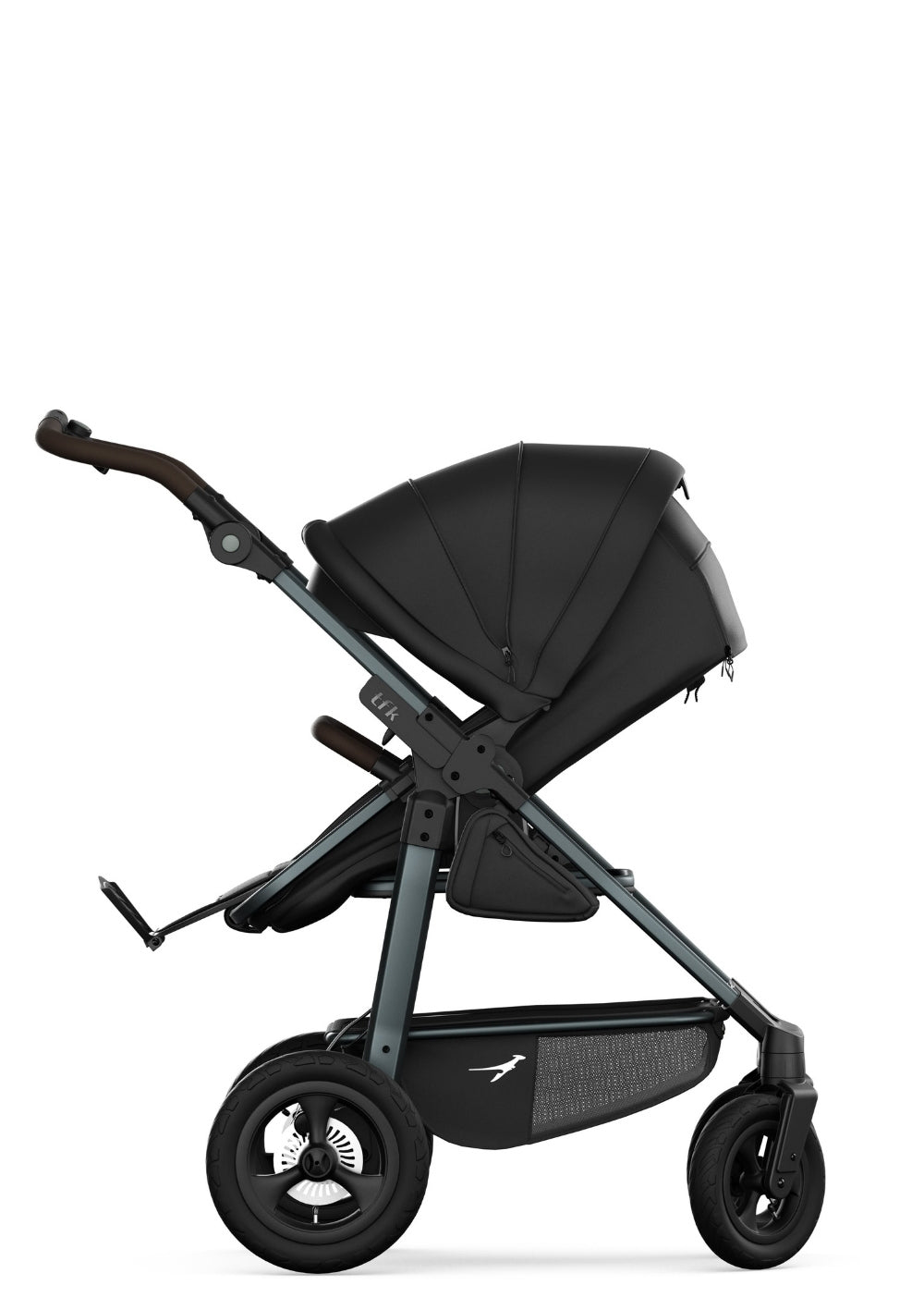 TFK Kombi Kinderwagen 'Mono 4' Schwarz