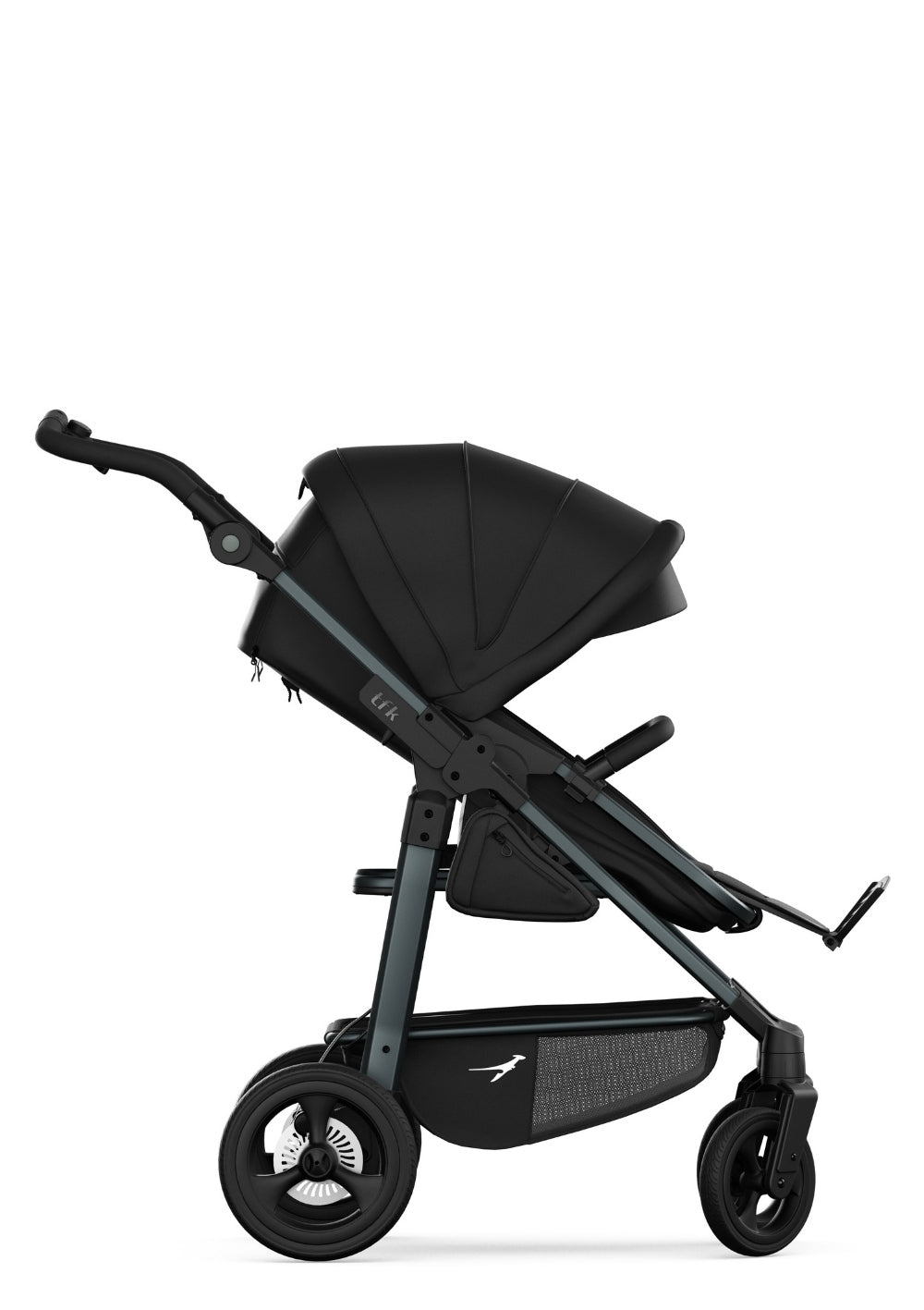 TFK Kombi Kinderwagen 'Mono 4' Schwarz