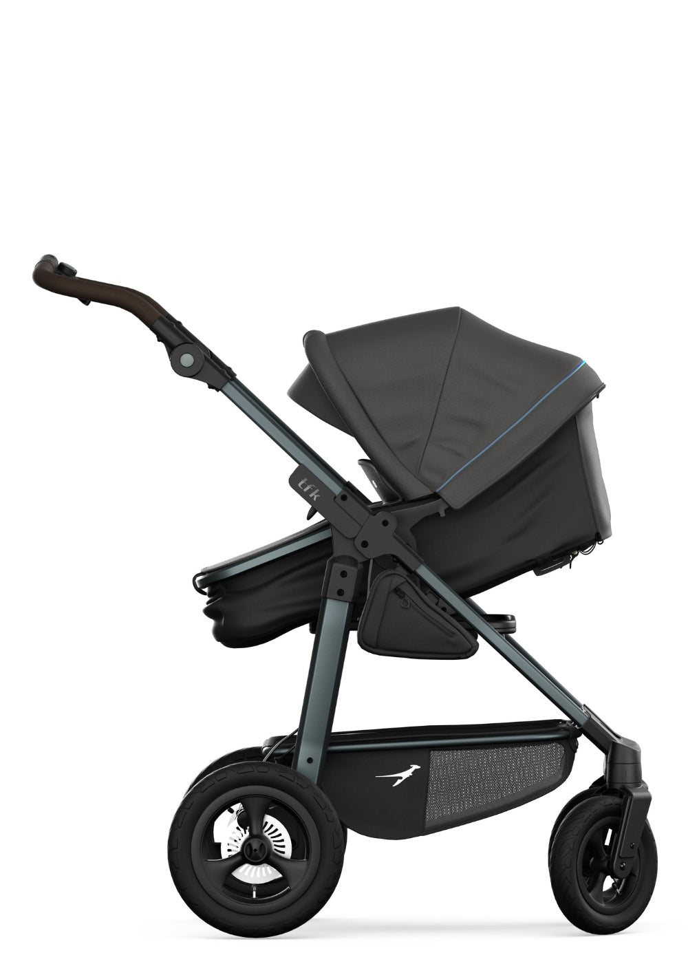 TFK Kombi Kinderwagen 'Mono 4' Anthrazit 
