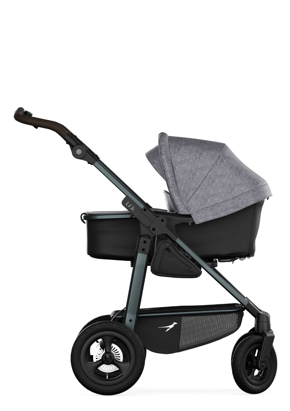 TFK Kombi Kinderwagen 'Mono 4' Premium Grau