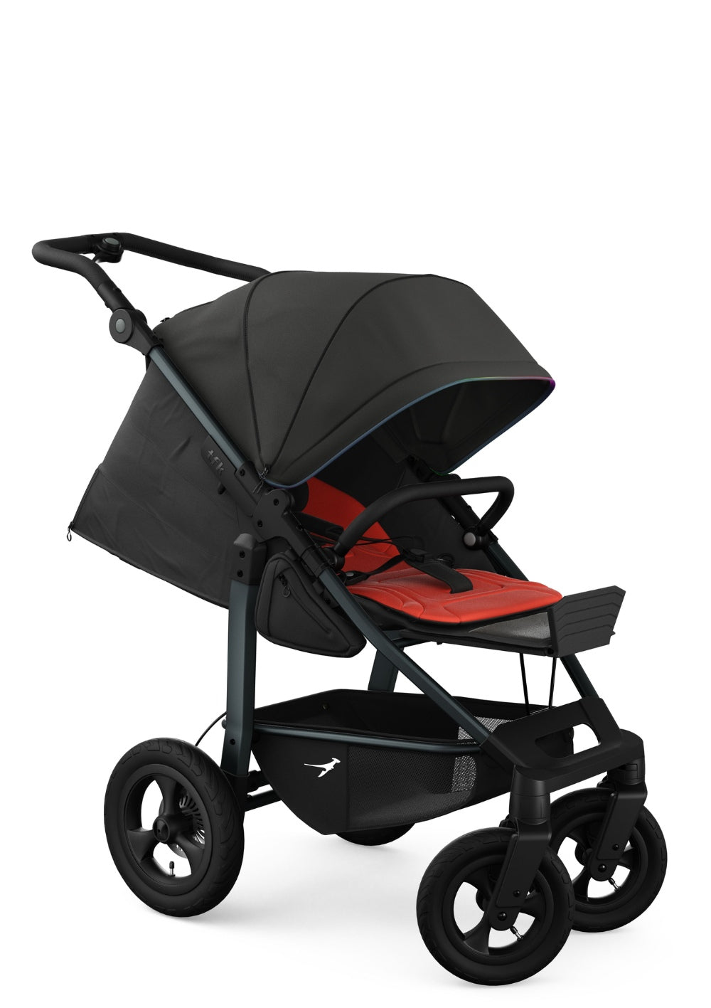 TFK Sportwagen 'Mono 4' Anthrazit / Rot