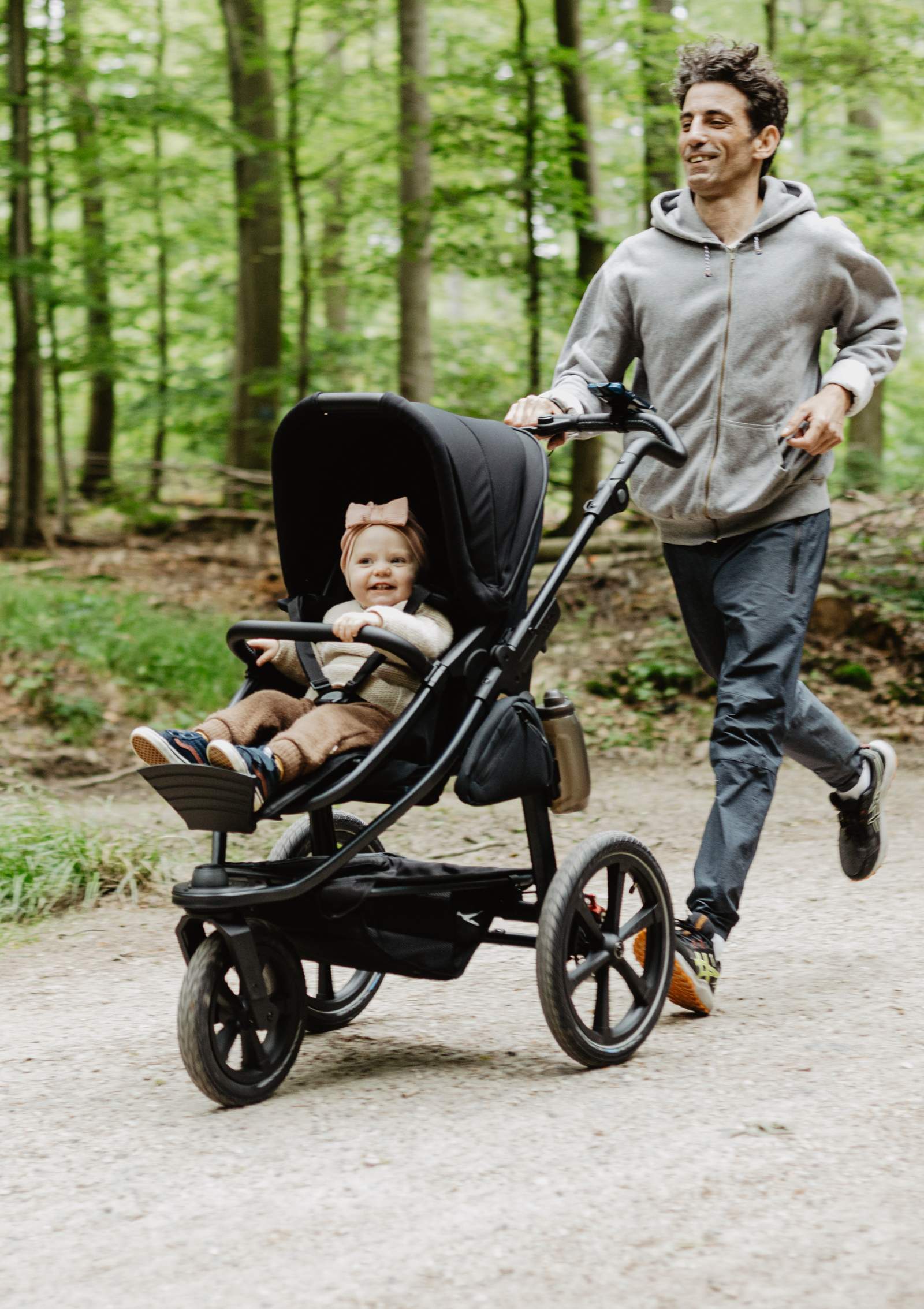 TFK Kombi-Kinderwagen 'Pro' schwarz