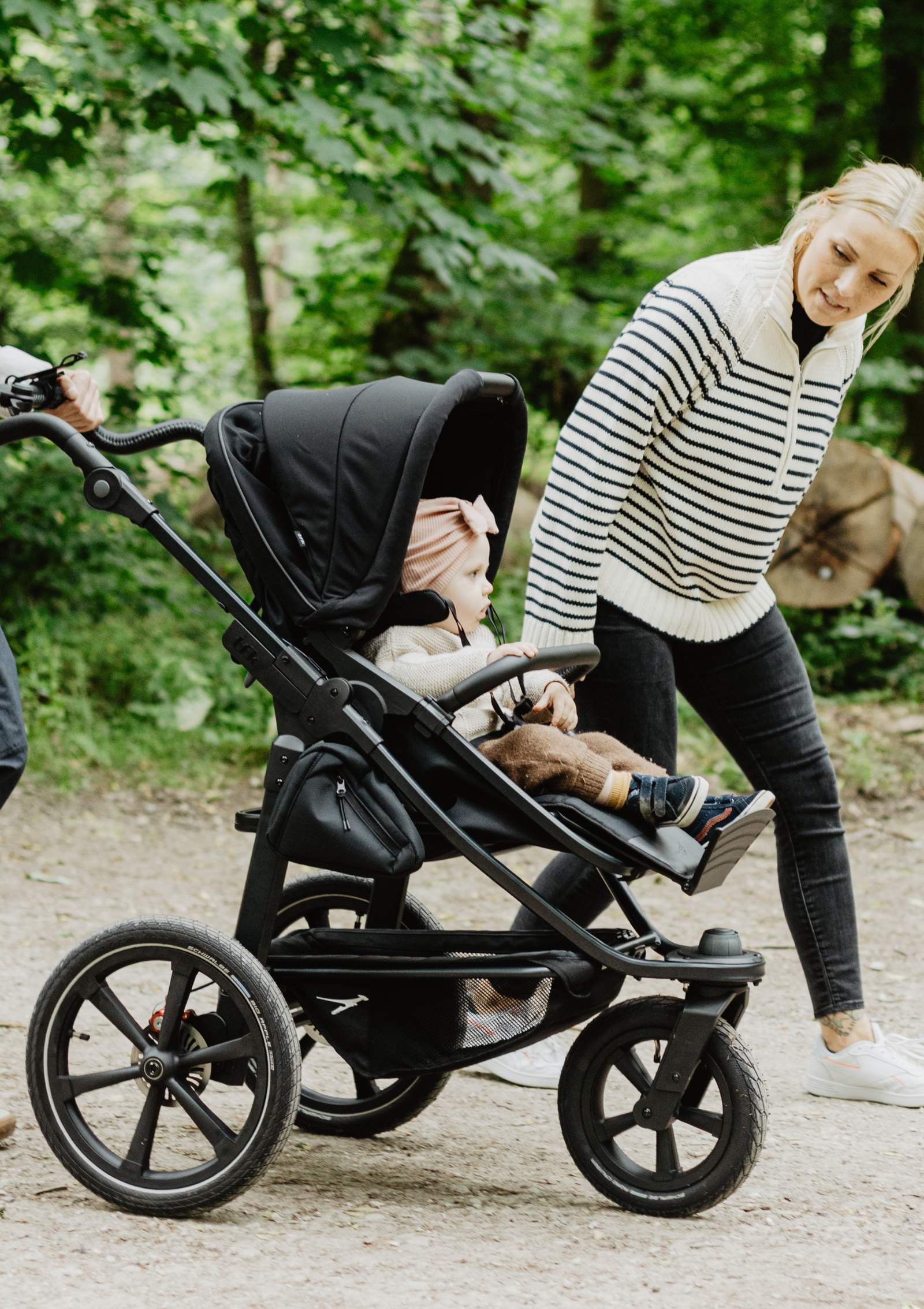 TFK Kombi-Kinderwagen 'Pro' schwarz
