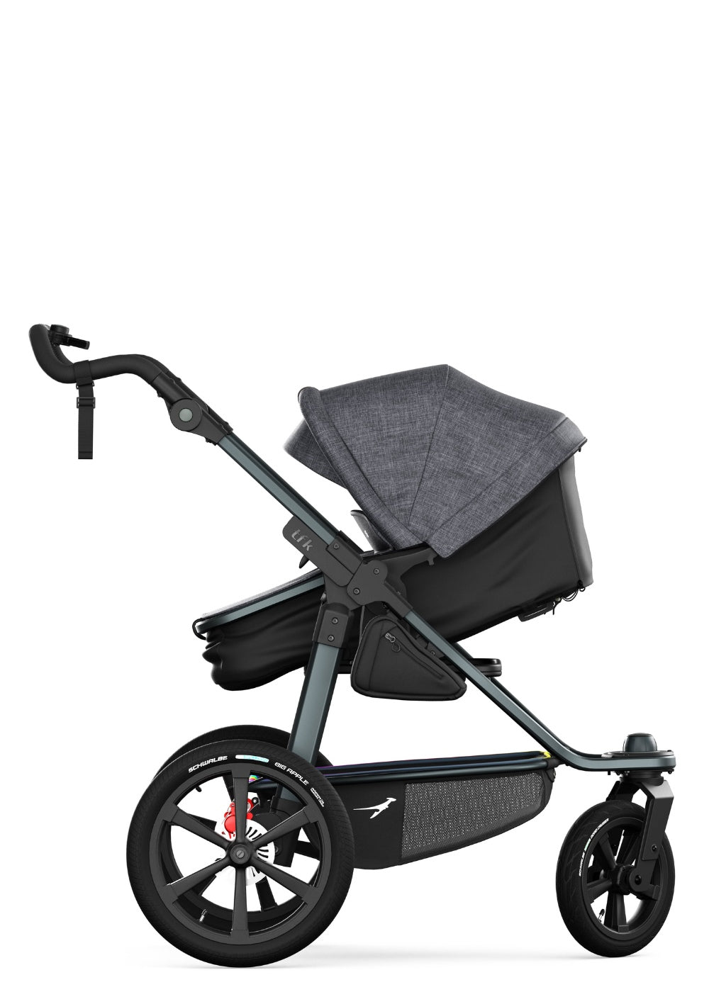 TFK Kombi-Kinderwagen 'Pro' premium schwarz