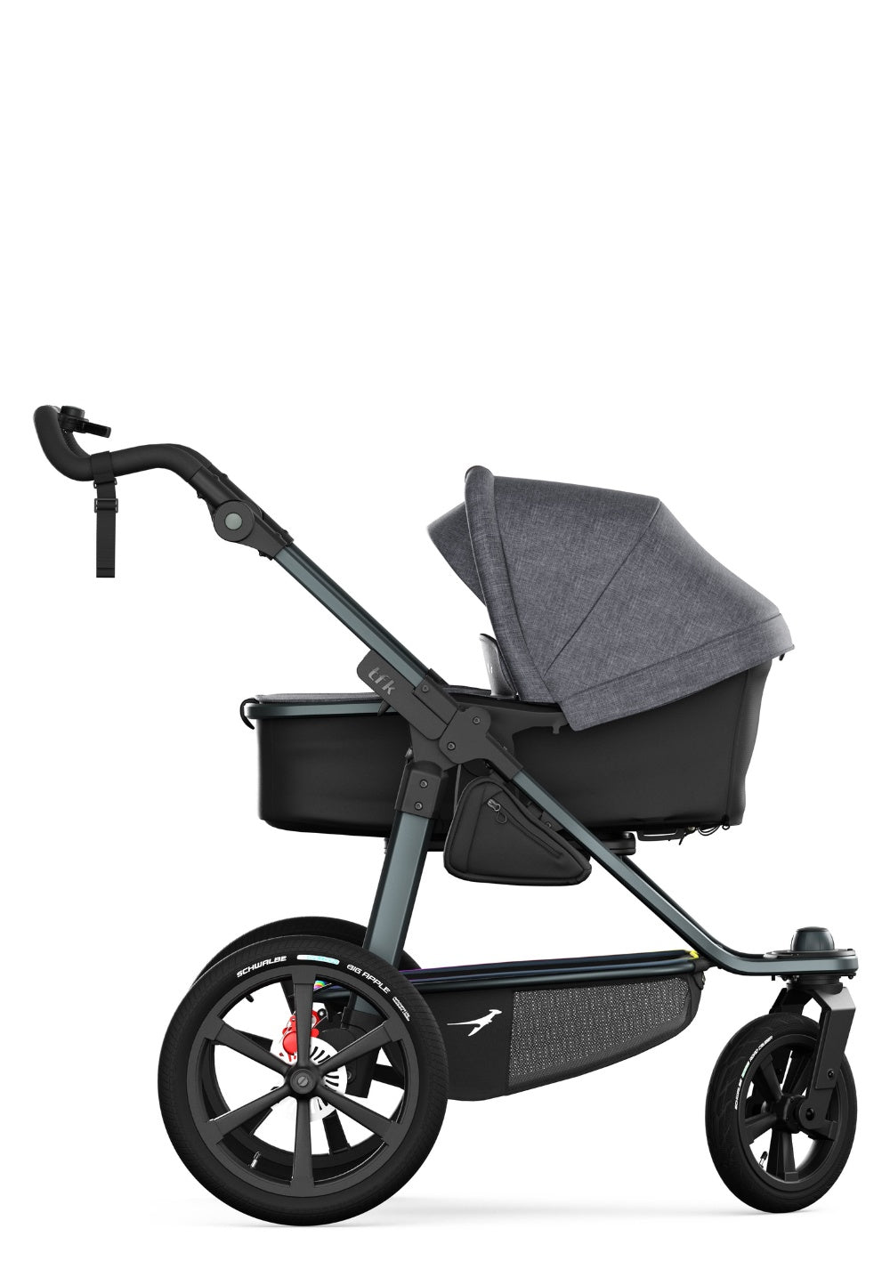 TFK Kombi-Kinderwagen 'Pro' premium grau