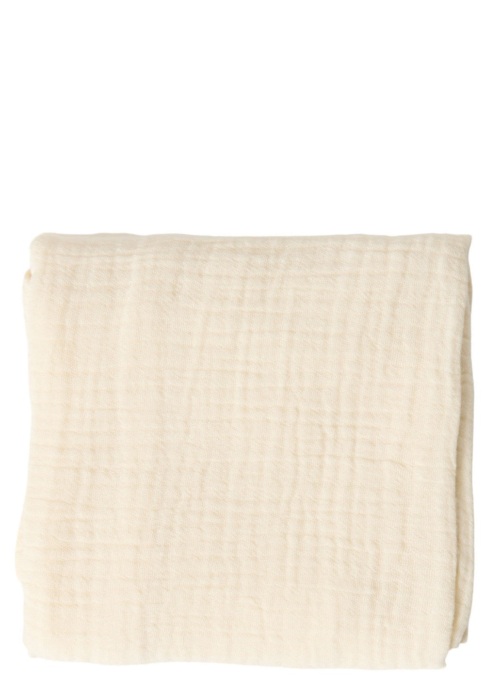 Studio Noos Musselin Mulltuch 'Swaddle Uni Medium' Natural 70 x 70 cm
