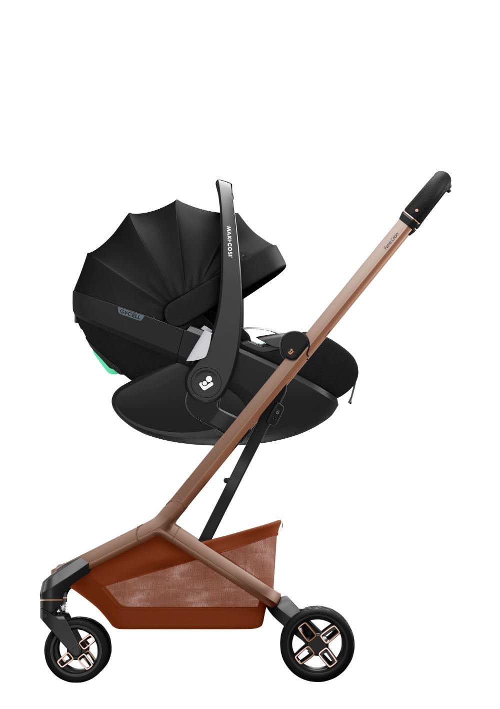 Maxi-Cosi Kinderwagen 'Fame Cabin' Copper Terra