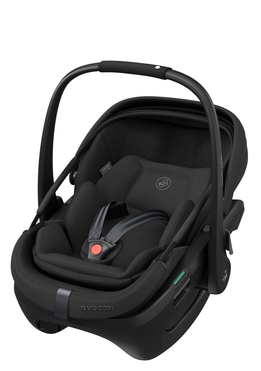 maxi cosi babyschale mit fahrgestell Maxi-Cosi Babyschale 'Coral Slide Pro' Onyx Black