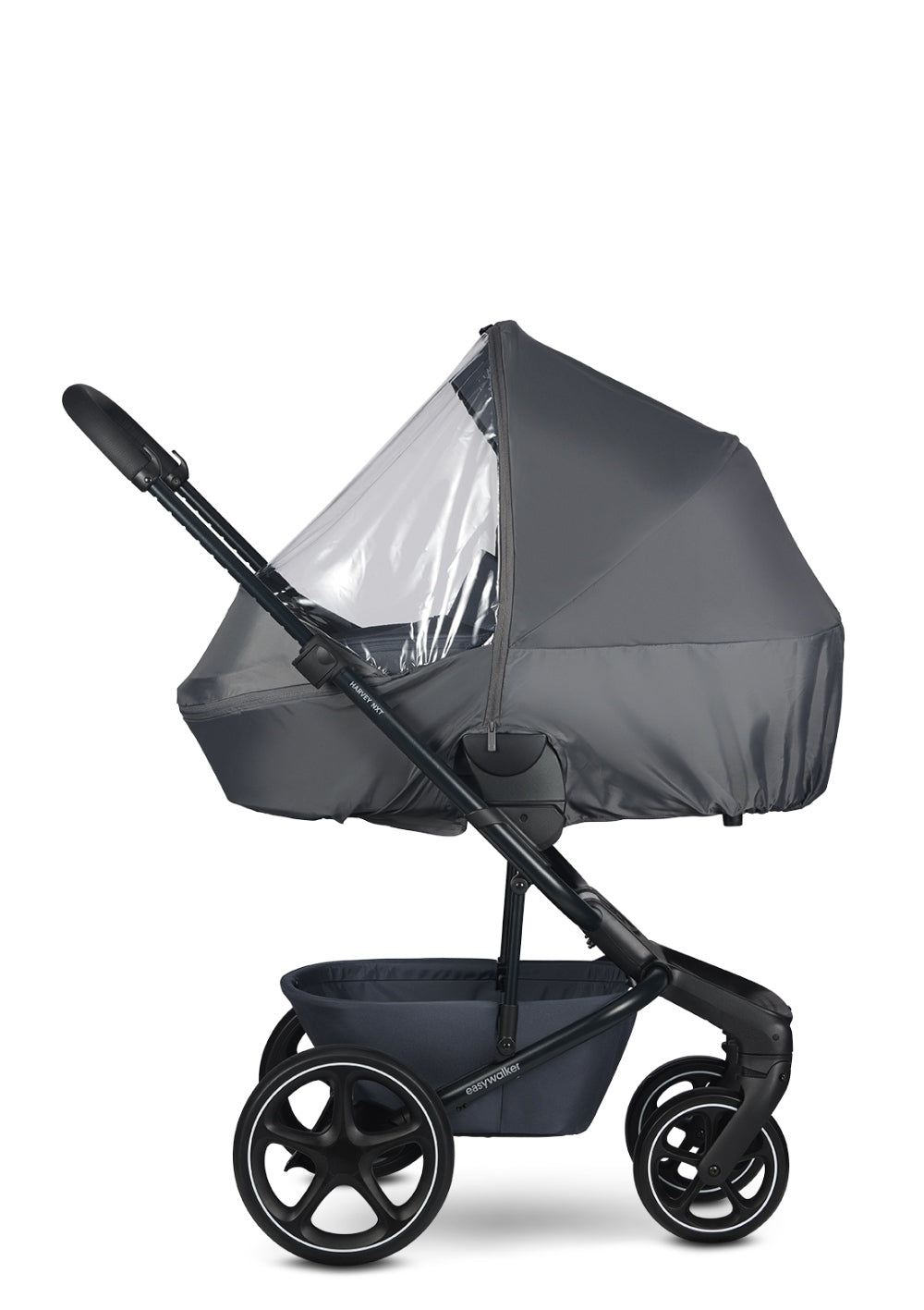 Easywalker Kinderwagen-Set 'Harvey NXT' Deep Blue inkl. Regenverdeck 